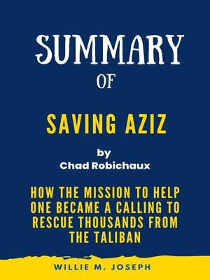 cover image of Summary of Saving Aziz by Chad Robichaux